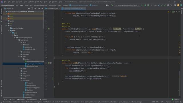 Fixing the Recipe Serialization 1.16.5 | Forge 1.16.5 Modding #51 смотреть онлайн