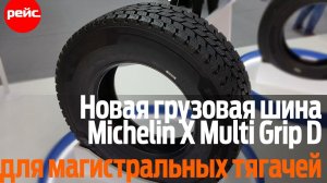 Грузовая шина Michelin X Multi Grip D. Несмотря на погоду