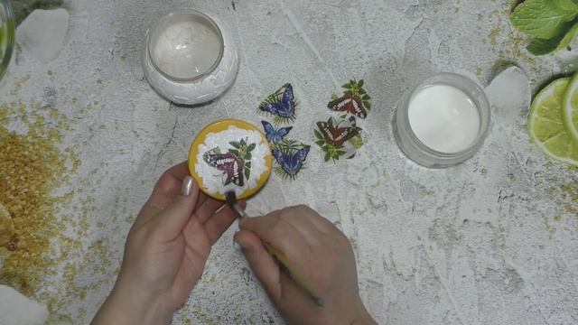 ШКАТУЛКА СВОИМИ РУКАМИ из баночки от крема/ДЕКУПАЖ на яичной скорлупе.