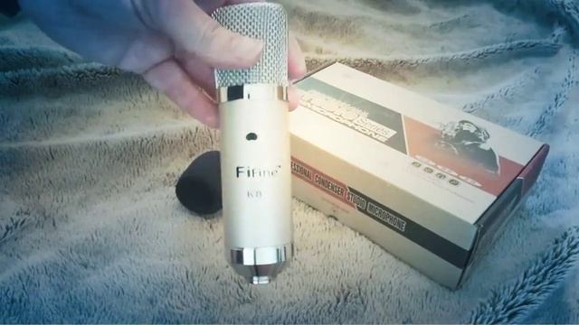 Fifine Condenser Microphone Sound Recording Mic смотреть онлайн
