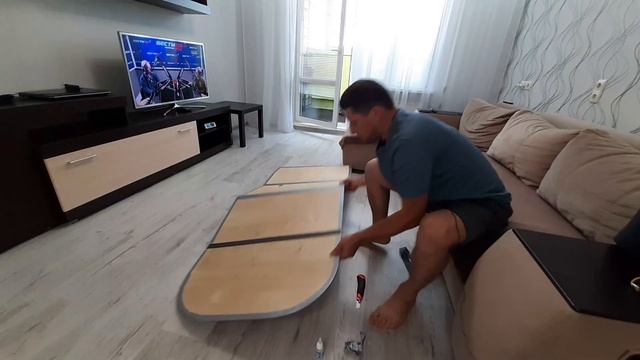 Пол в лодку "Омега "/СЛАНЬ/Пол в лодку своими руками. смотреть онлайн