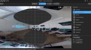 Создание ЗD-панорамы в программе Image Composite Editor