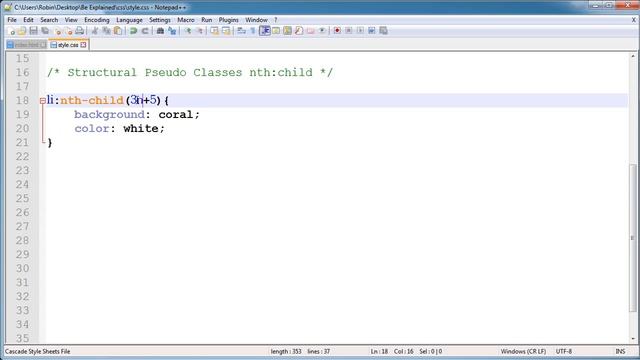 HTML & CSS Pseudo Classes Use of nth child In Hindi смотреть онлайн