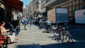 Paris Galeries Lafayette Haussmann walk，HD stereo sound