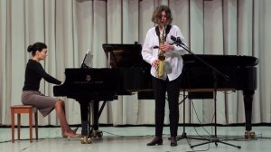 J.S. Bach -  Gavotte in g minor - Polina Pushkina | И.С. Бах "Гавот" - Пушкина Полина саксофон