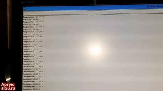 Датчик температуры и влажности DHT-11 смотреть онлайн