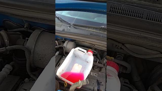 Как слить антифриз для замена термостата на Опель мокка 1,8 XER смотреть онлайн