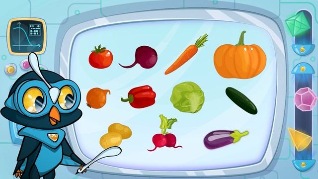 Урок Окружающий мир, тема Растения в саду и огороде, развивающий мультик смотреть онлайн