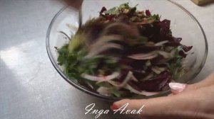 ВКУСНЫЙ ГРУЗИНСКИЙ САЛАТ ИЗ СВЁКЛЫ С СОУСОМ ТКЕМАЛИ