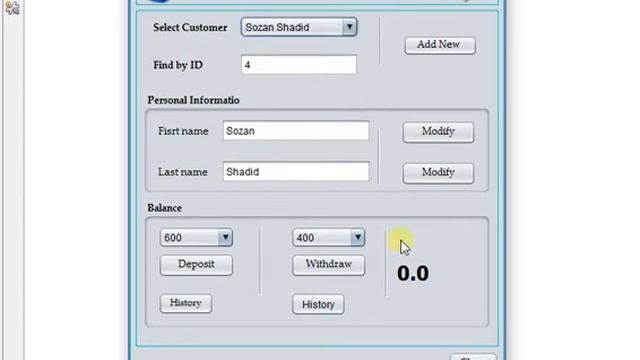 Simple Bank Project / Java with Sqlite - 2015 смотреть онлайн
