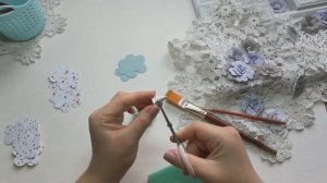 Мк // Цветы из бумаги для скрапбукинга своими руками