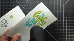 {Neat & Tangled} Lucky Squirrels + Two-Colour Heat Embossing Technique