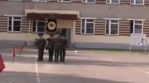 Прохождение торжественным маршем (Взвод Кинешма)