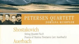 6 Verses, Op. 143 (arr. L. Auerbach) : No. 6. To Anna Akhmatova