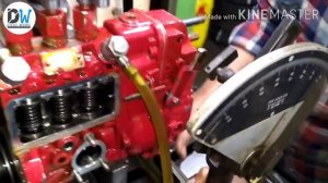 MAHINDRA TRACTOR PUMP TESTING & MILEAGE SETTING