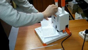 как сшить документы в два движения