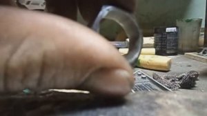 Изготовление кольца из гайки