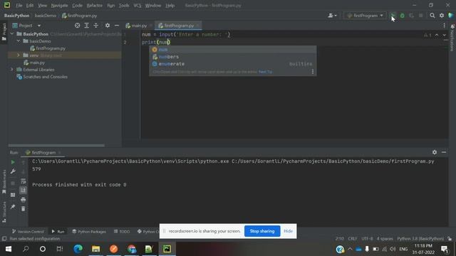 Basic Python 10: Python Input, Output and Import