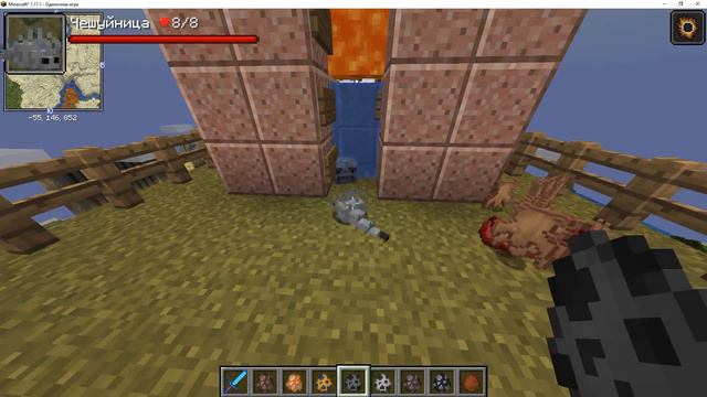 Minecraft # mobs, water and lava # 14 # мобы, вода и лава. смотреть онлайн