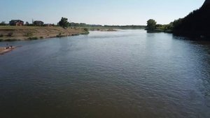 Башкирия недалеко от уфы Река Сим с воздуха пляж купание