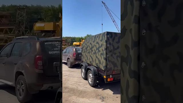 Прицеп 2,5x1,25 двухосный на усиленных осях смотреть онлайн