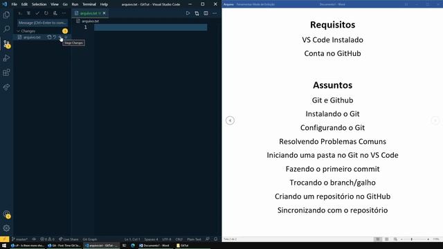 Tutorial Básico VS Code - Git/GitHub