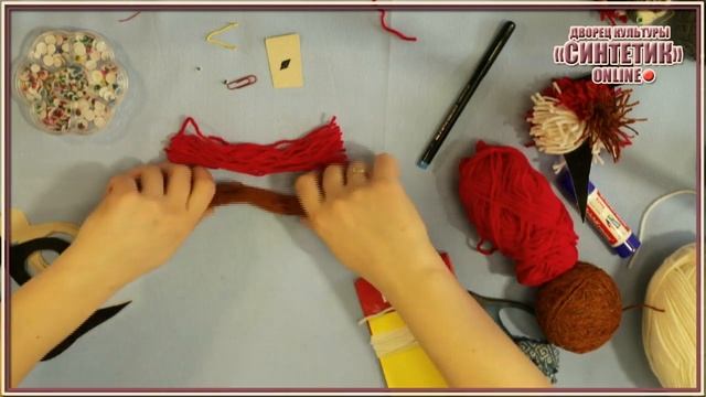 Мастер-класс "Снегирь из ниток" смотреть онлайн