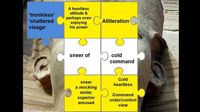 Ozymandias: grade 9 analysis of 'Sneer of Cold Command' #powerandconflict смотреть онлайн