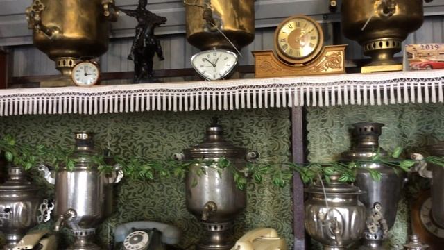 Уникальное кафе-музей "У самовара" на трассе М7 / Cafe-museum "At the samovar" on the M7 highway