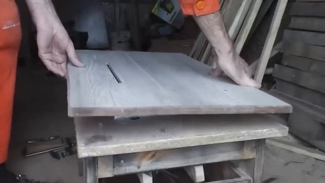 Стол для циркулярки из подручных материалов.