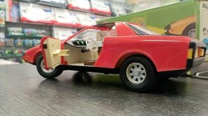 Alfetta spider  piko 1/12 игрушка из ГДР на управлении. обзор тестдрайв.