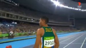 Wade Van Niekerk Rio 2016 Olympics 400m W.R 43 03