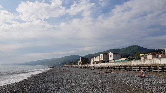 Можно ли приехать в Сочи на машине? Пляж "Морской Бриз" и ЖК "Сан-Марино" в Лазаревском 18.05.2021