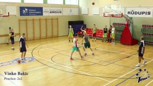 Vinko Bakic Practice4 - Shooting, 2x2 - Баскетбол
