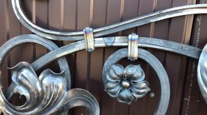 Ворота с павлинами очередной обзор))