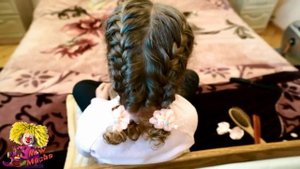 прически детские, прическа колосок, собранные прически, прически плетение,