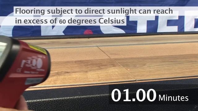 Quick-Step LIVYN Vinyl Heat Test смотреть онлайн