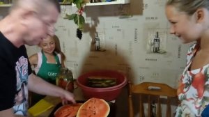 АРБУЗЫ В БАНКЕ НА ЗИМУ