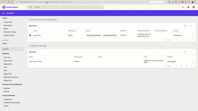 K8S dashboard in EKS смотреть онлайн