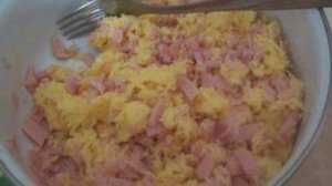 Блинчики с ветчиной и сыром