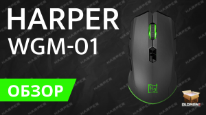 ОБЗОР HARPER WGM-01 | БЕСПРОВОДНАЯ ИГРОВАЯ МЫШЬ