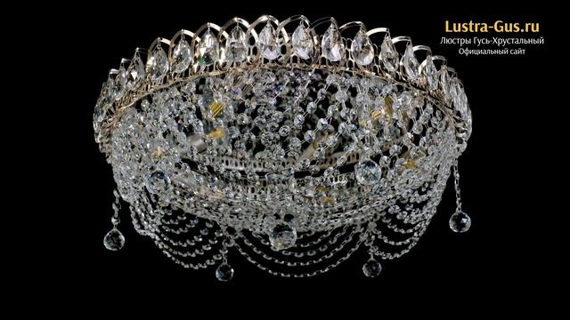 Люстра Жасмин №1 - 6 ламп - Гусь-Хрустальный завод - lustra-gus.ru смотреть онлайн