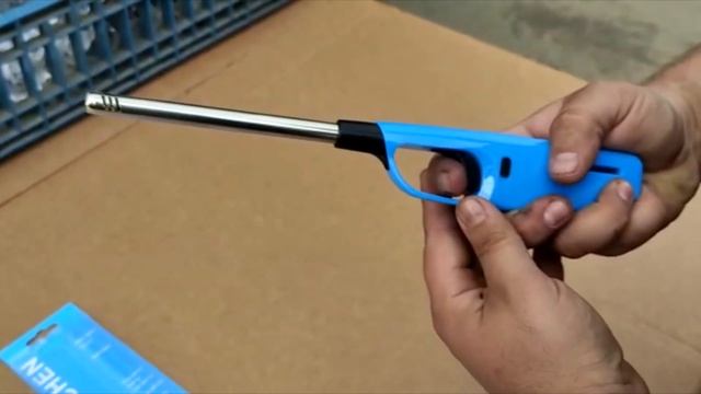 Зажигалка для газовых грилей, плит и биокаминов. Первый взгляд смотреть онлайн