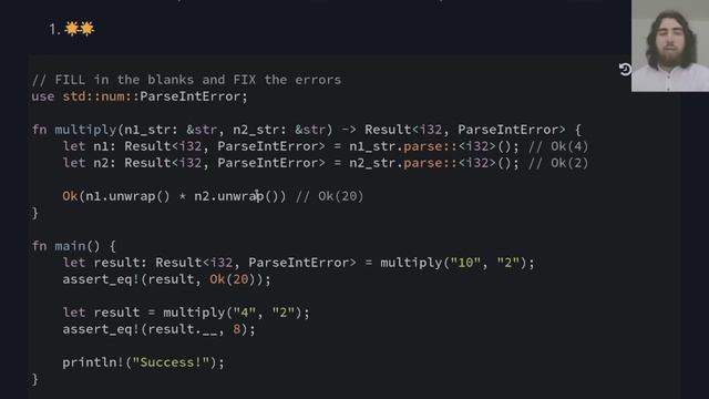 Изучите программирование на Rust — полный курс ? от FreeCodeCamp.org. Часть 3