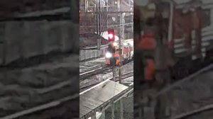 Электропоезда ЭД4М-0453 "Спутник" и ЭД4М-???? на станции Железнодорожная