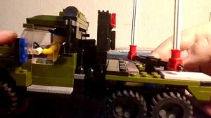 Обзор LEGO  Урал 4320 лесовоз