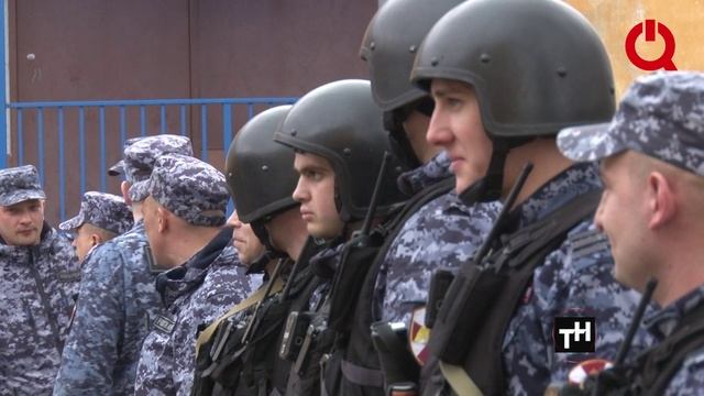Учения Росгвардии в школе № 55