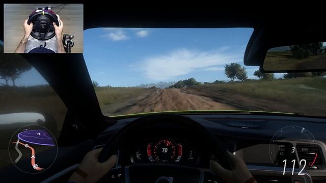 Forza Horizon 5 - 2015 VOLVO V60 POLESTAR - OFF-ROAD with THRUSTMASTER TS-XW + TH8A - 4K смотреть онлайн