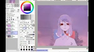 Как сделать аватарку канала с помощью paint и  Paint Tool Sai