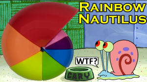 Как собрать Радужную Улитку, Rainbow Nautilus How to solve Square, Скваер